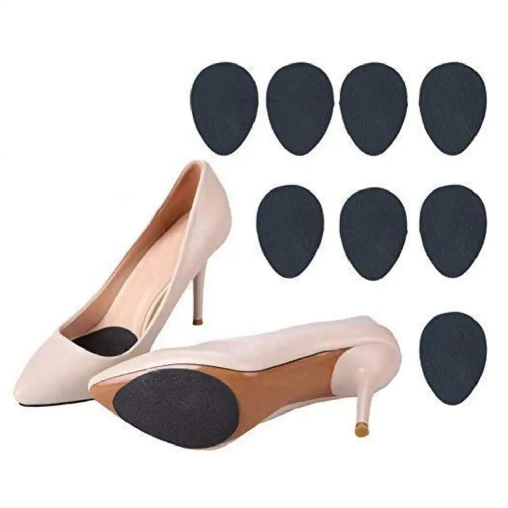 

8Pcs Anti-slip Shoes Pads Stick on Bottom Adhesive High Elasticity Rubber Durable Sole Protector Sticker
