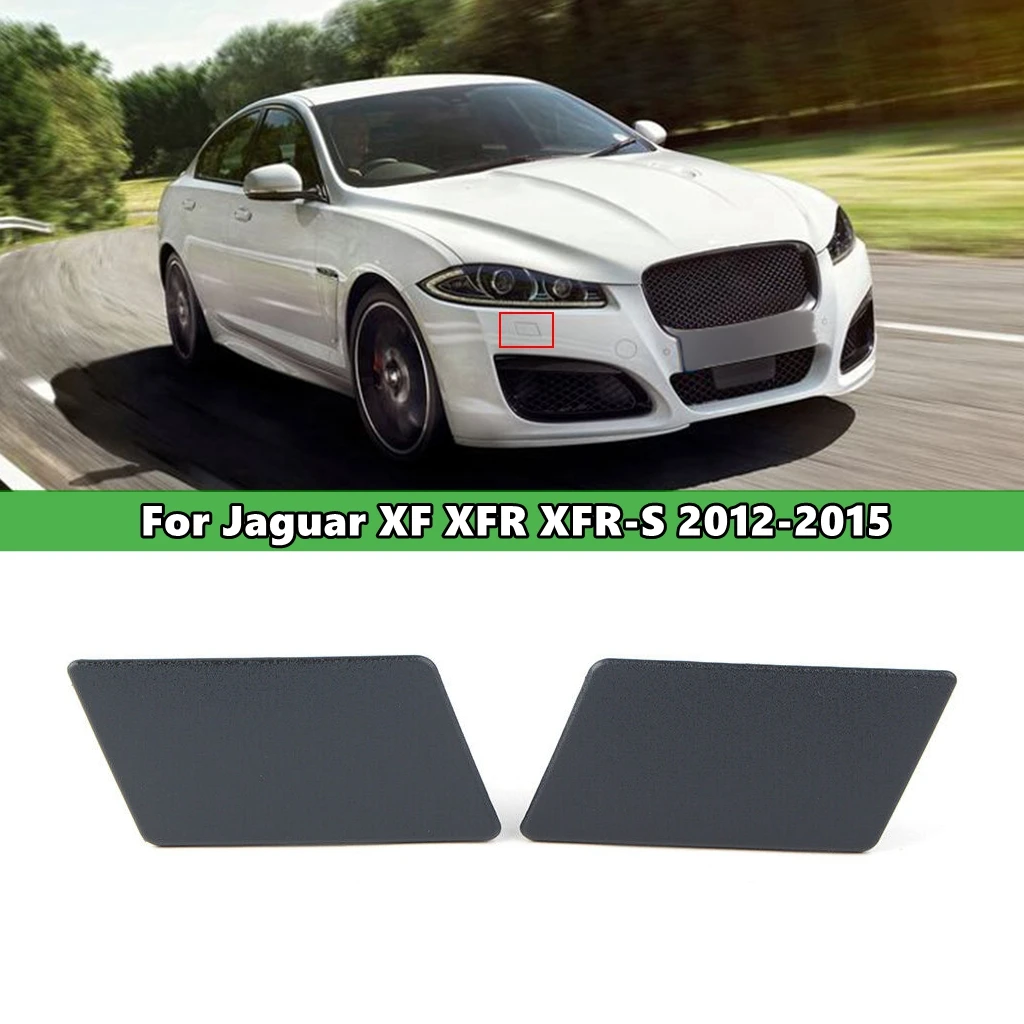 1 пара крышек для омывателя фары левая и правая Jaguar XF X250 XFR XFR-S 2012 2013 2014 2015