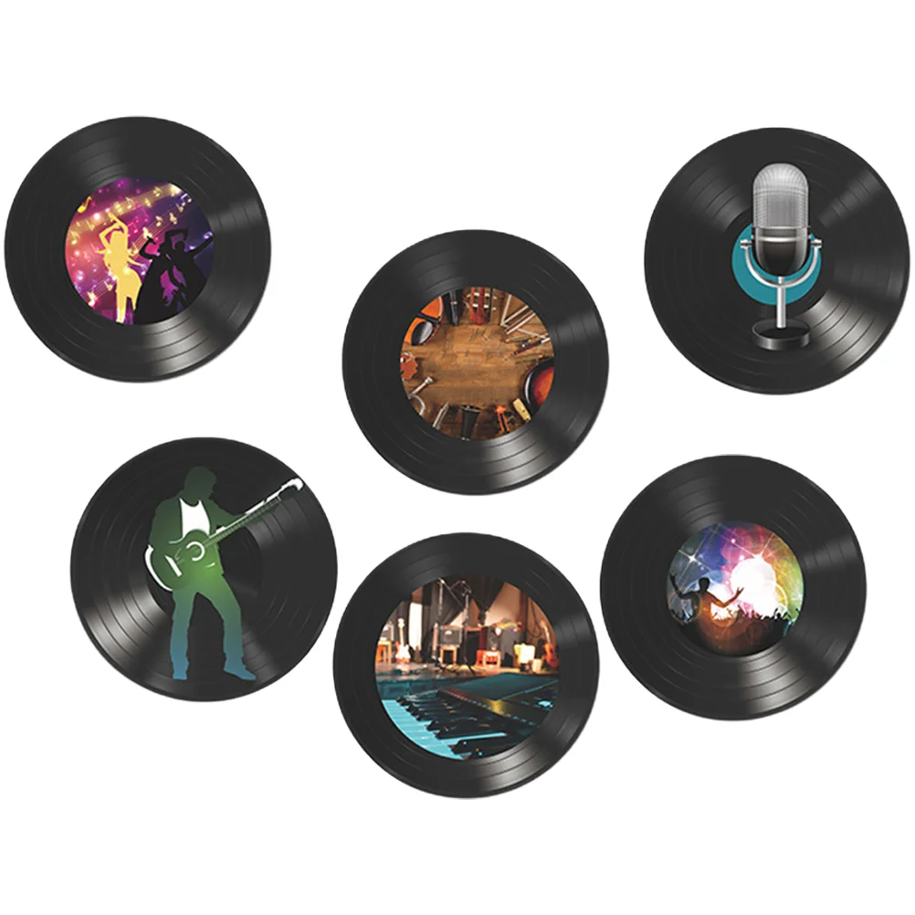 

Wall Records Vinyl Decor Record Party Decorations Decoration Cutouts S Music Theme French Country Roll Retro Decorative Fake
