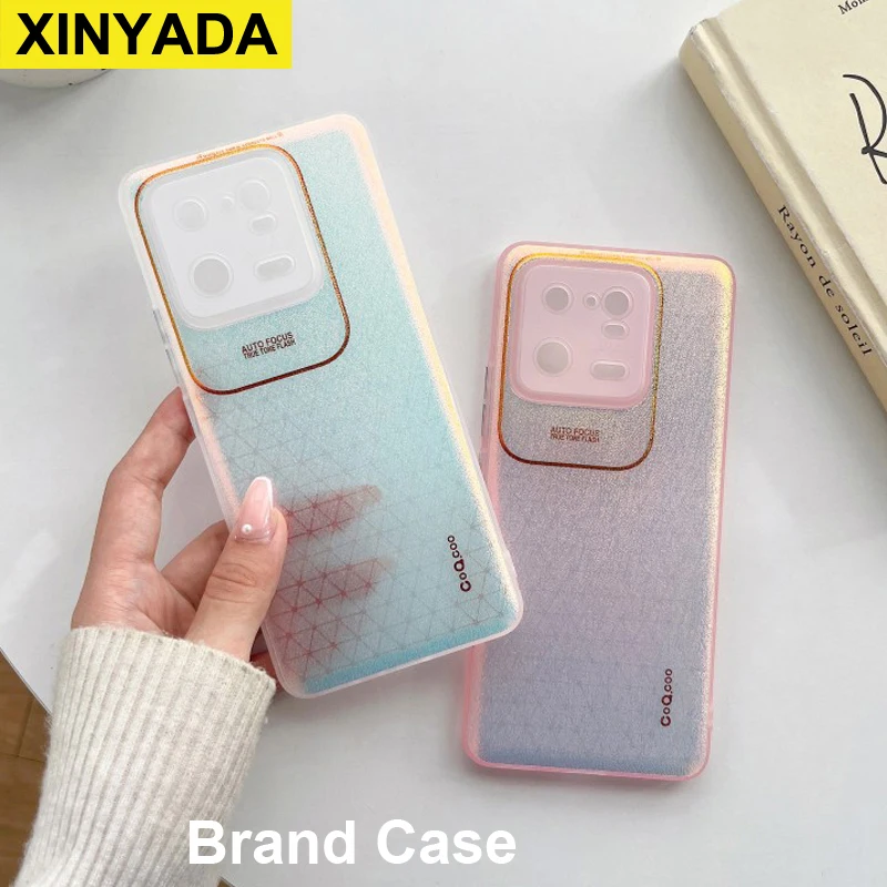 

For Xiaomi 13 Pro Case Porcelain Brand Phone Case For Xiaomi Mi 13 Pro Mi13 Back Cover Glitter Bumper Bling Shell Skin