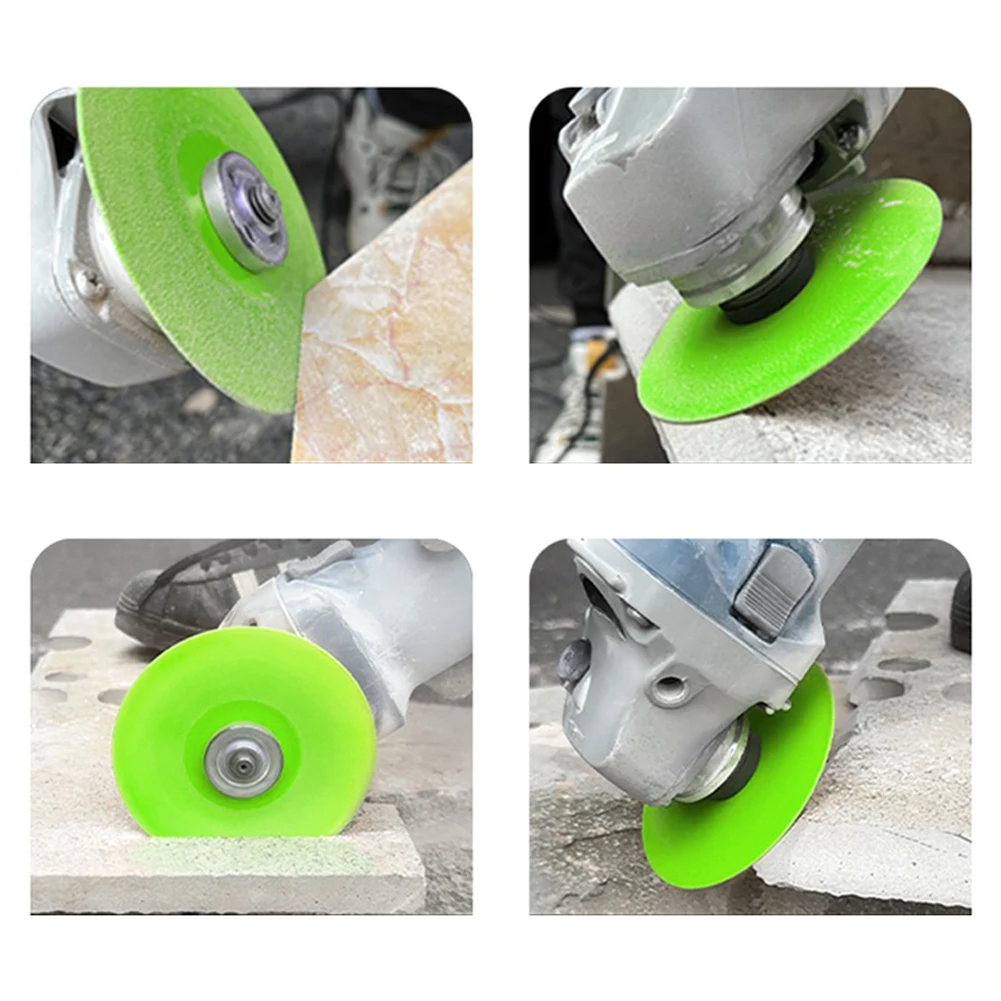 

100mm Diamond Saw Blade Brazing Grinding Disc Ceramic Tile Marble Cutting Blade 20mm Inner Diameter Grinding Disc