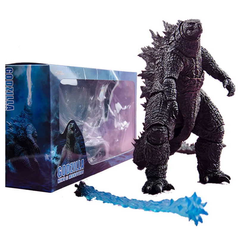 2019 Movie Godzilla Vs. Kong King of Monsters SHM Gojira Figurine Anime Action Figure 17cm PVC Collection Model Toys 2023 Gift