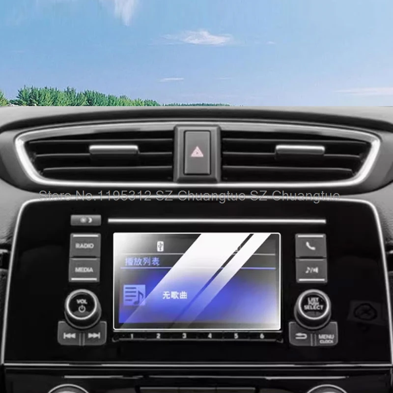 

Защитная пленка из закаленного стекла для Honda CR-V CRV 2017 2018 2019 5-дюймовая или 7-дюймовая автомобильная навигация с сенсорным экраном, пленка против царапин