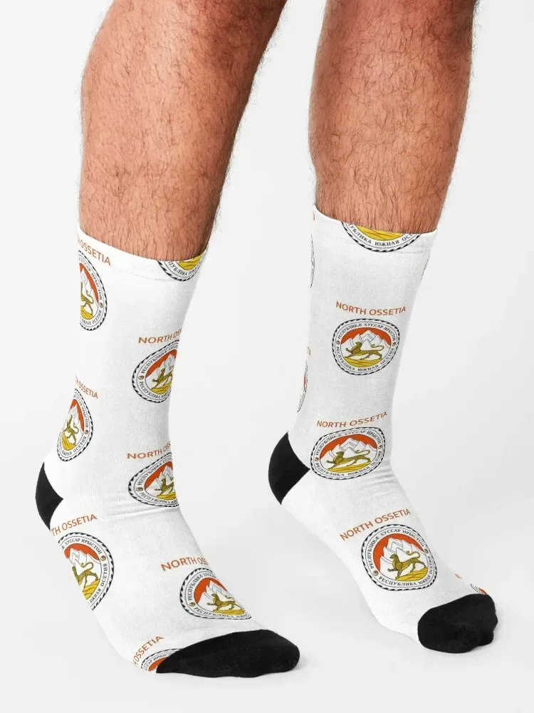 Носки North Ossetia аниме эстетические дизайнерские брендовые носки для женщин и