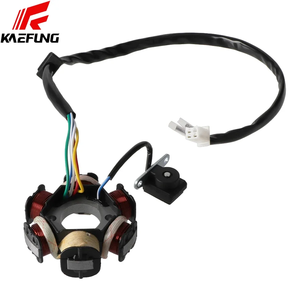 6-полюсная катушка 5 проводов полуволна магнитное зажигание для двигателя GY6