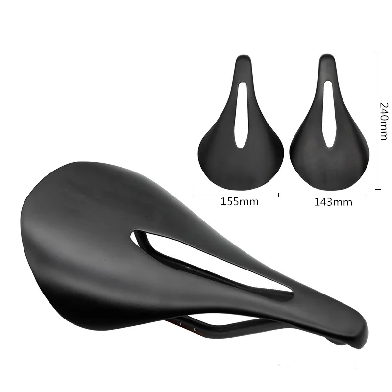 

Full Carbons Fiber Mountain Bicycle Saddle Road Bike saddle MTB Carbon Saddles Seat cushion Bicycle Accessories143\155mm