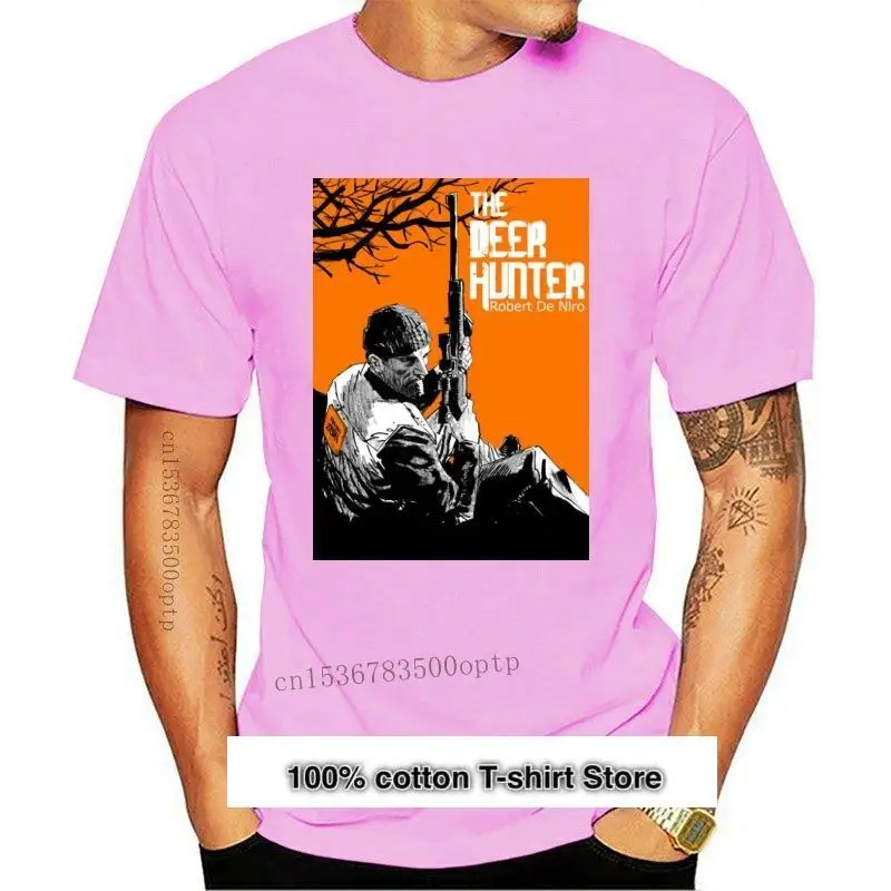 

Camisetas de cazador de ciervos para hombre, ropa de moda, 2021 algodón, 100%