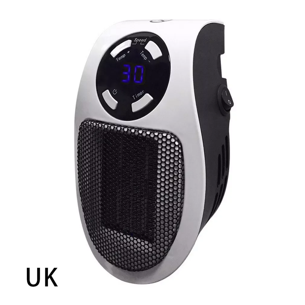 

Wall-Outlet Mini Air Heater Powerful Warm Blower Fast Heater Fan Stove Radiator Room Warmer