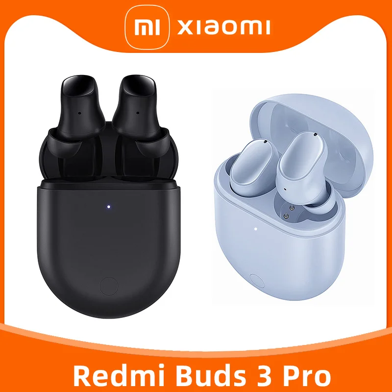 

Xiaomi Redmi Buds 3 Pro TWS ANC Bluetooth Headphones Mi AirDots 3 Pro Wireless Charging 35dB Active Noise Cancellation Earbuds