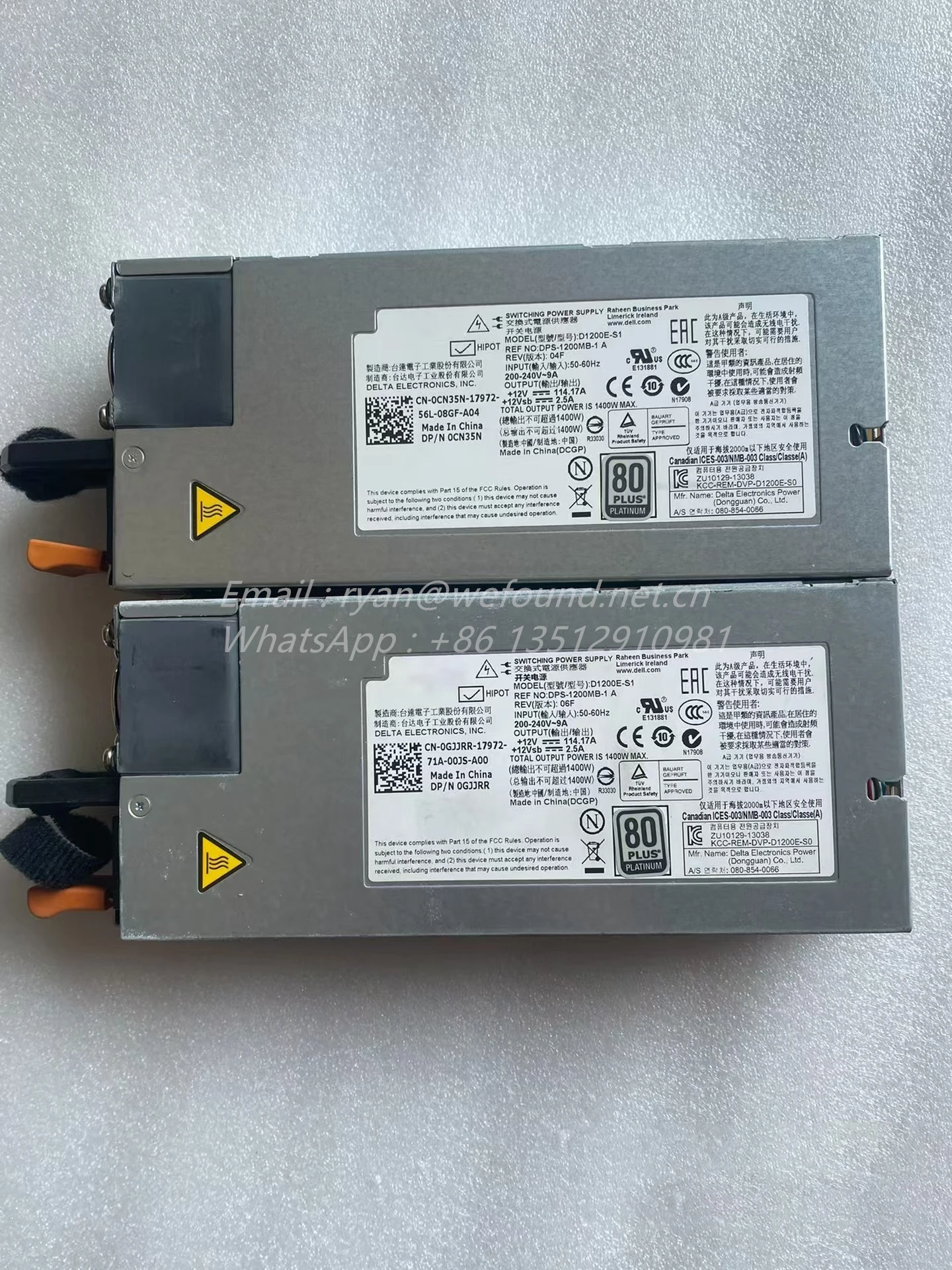 D1200E-S1 для DELL C6320/C6220/C6145 1400W DPS-1200MB-2 DPS-1200MB-1A