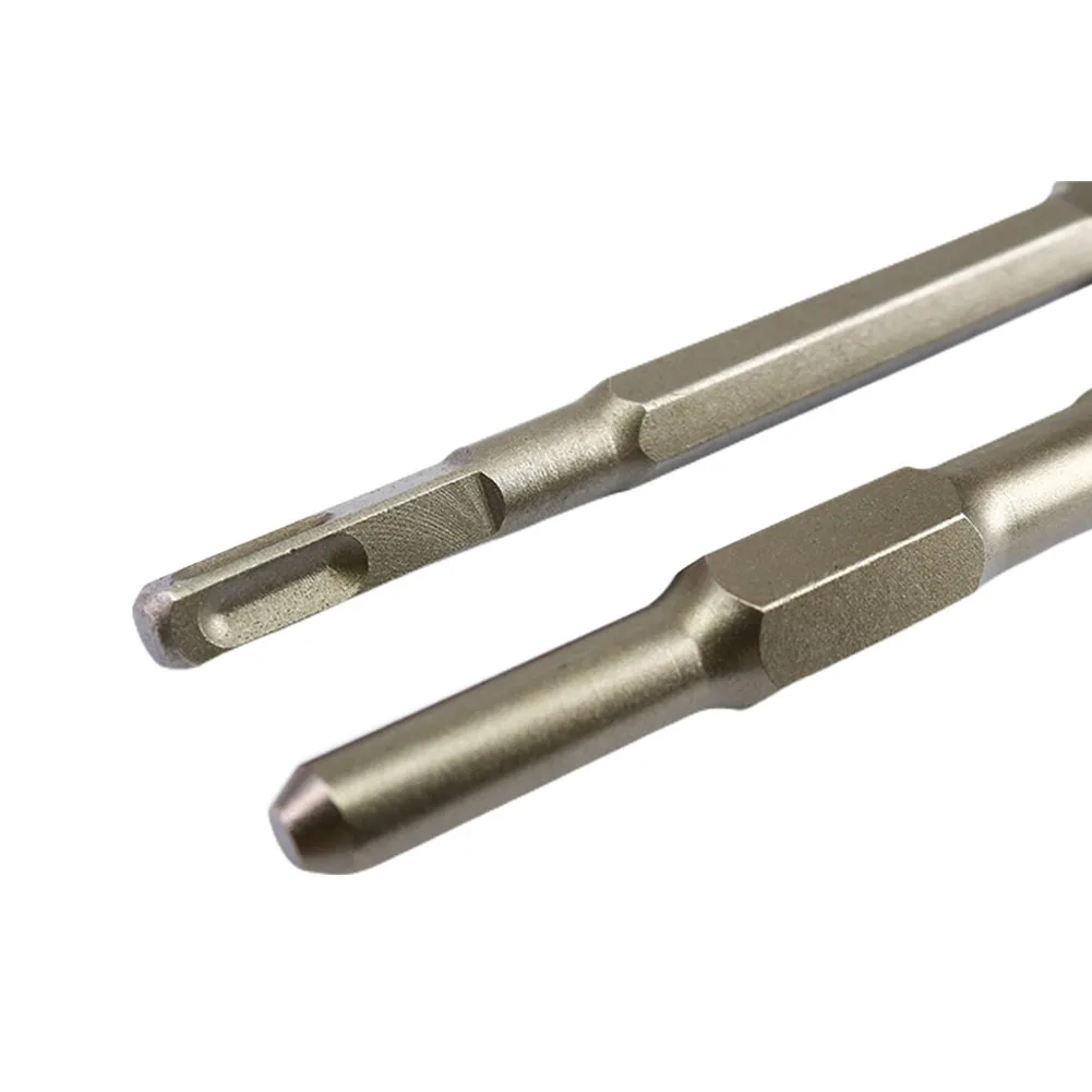 

Power Tool Parts 1PC Chisel Bits Square/Round Handle Shank For Electric Hammer 45# Carbon Steel Masonry, Concrete Wall Stone