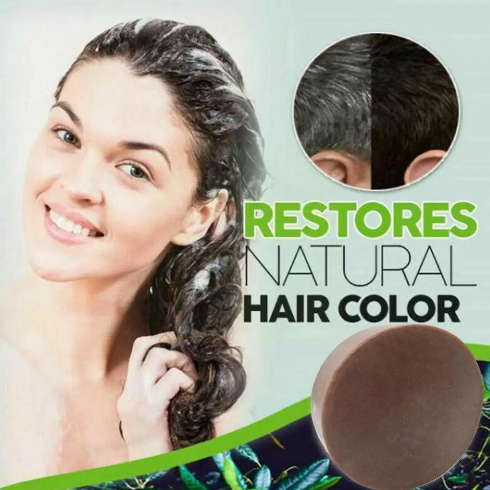 

Hair Shampoo Polygonum Essence Hair Darkening Shampoo Natural Hair Reverse Soap Cleansing Hair Shampoo Gray Hair V1z0