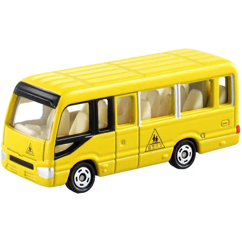 

1:89 Origianl Handmade Metal Car Model For TOYOTA COASTER Bus Kindergarten Bus Model Car Toy Car Simulation Car Boy Toy Gift 49#