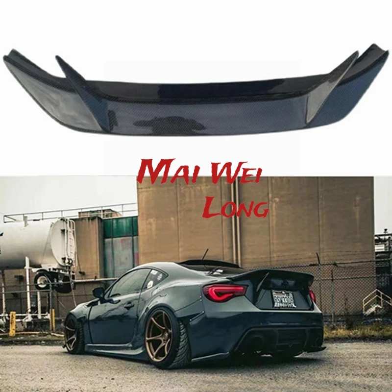 Автомобильный Стайлинг задний спойлер багажника из углеродного волокна для Toyota