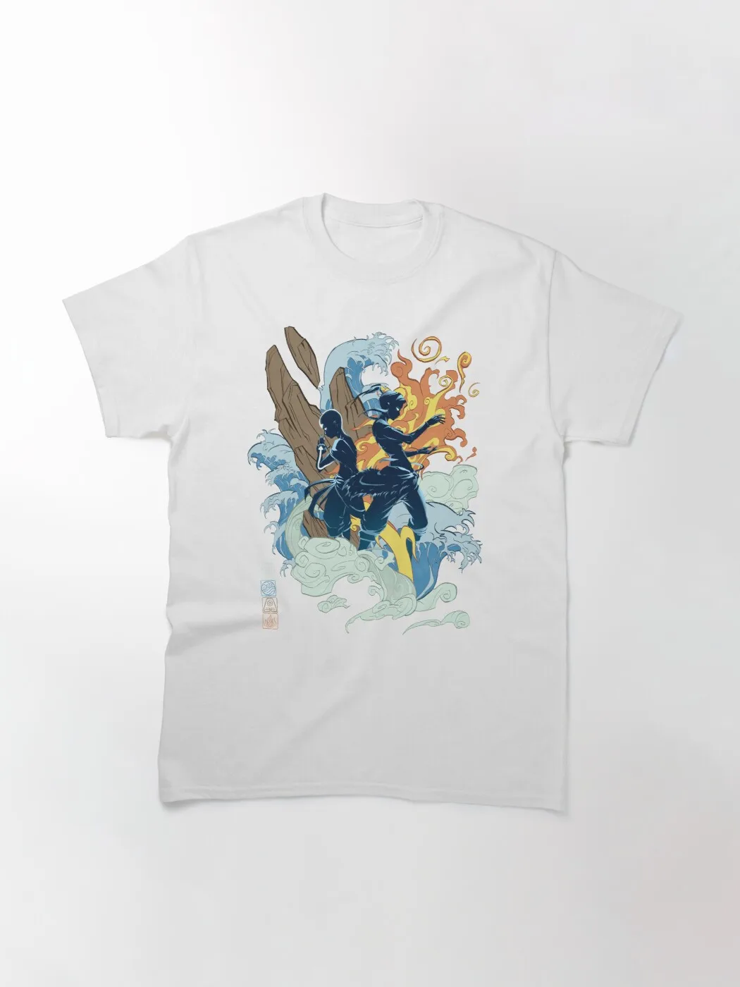 Аватар двух аватаров эфирных футболок Последний Воздушный Бандер Атла легенда о
