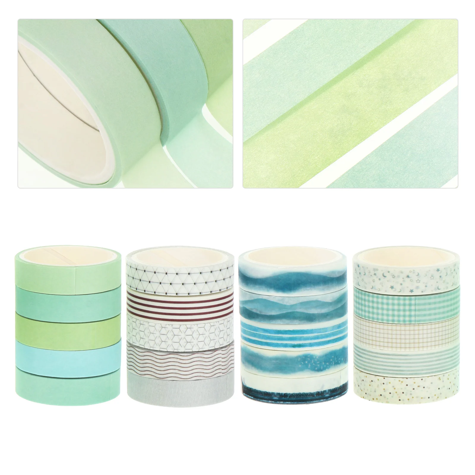 

20 Roll Washi Tape Scrapbook Planner Masking Tape Adhesive Tape Craft Supplies