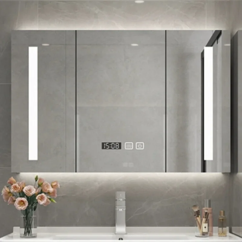 Мебель для хранения в ванной комнате полка деревянный аптечка узкий настенный