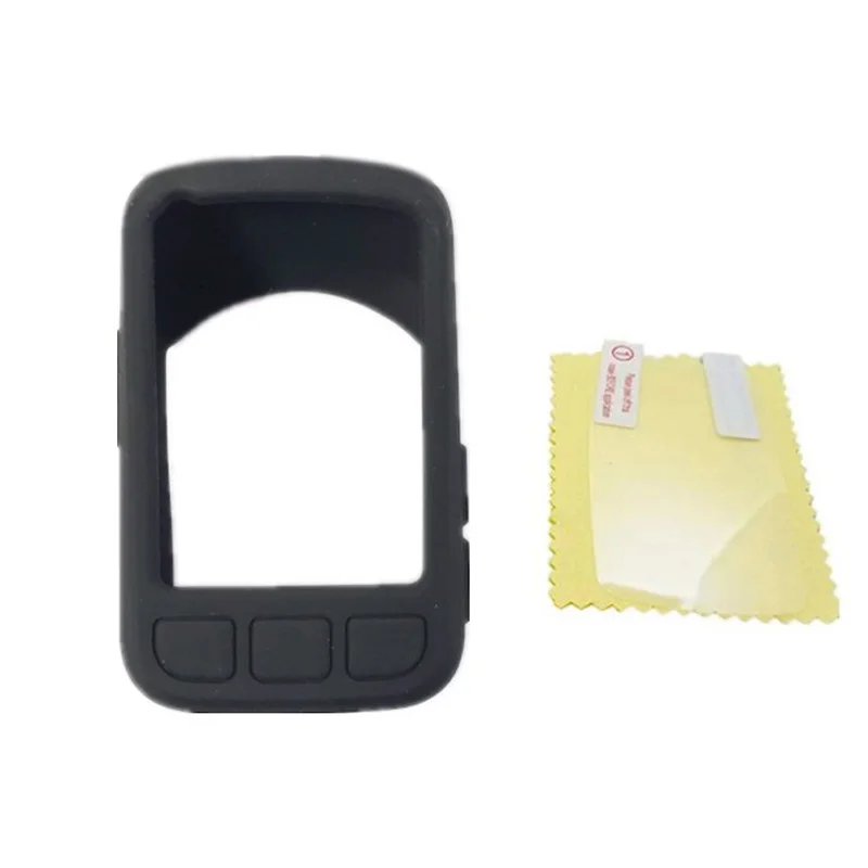 Silicone Soft Edge Protective Case Screen Protector Film Cover For Wahoo Elemnt Bolt V2/2 Bicycle Bike Computer Skin Accessories