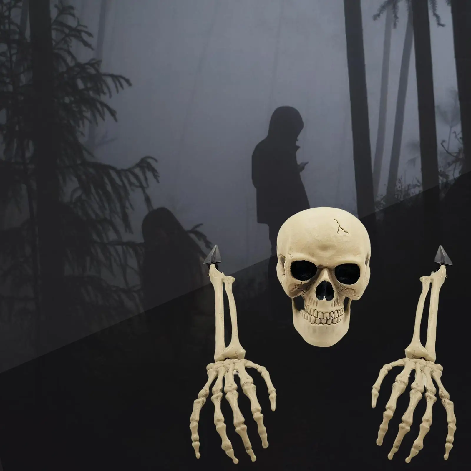 

Каркас декоративная анатомия модель ужас реквизит руки Голова Череп Хэллоуин домашний бар