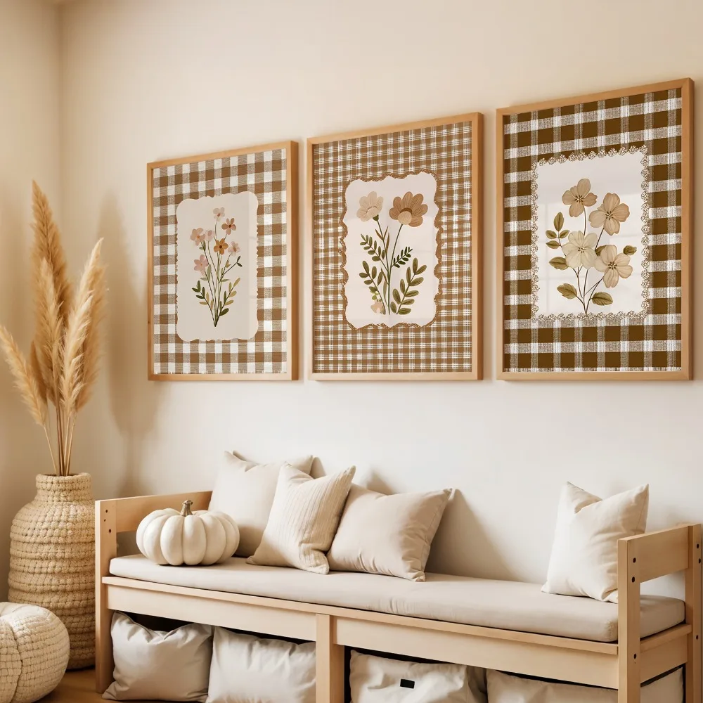 

Набор из 3 постеров в стиле ретро-кантри