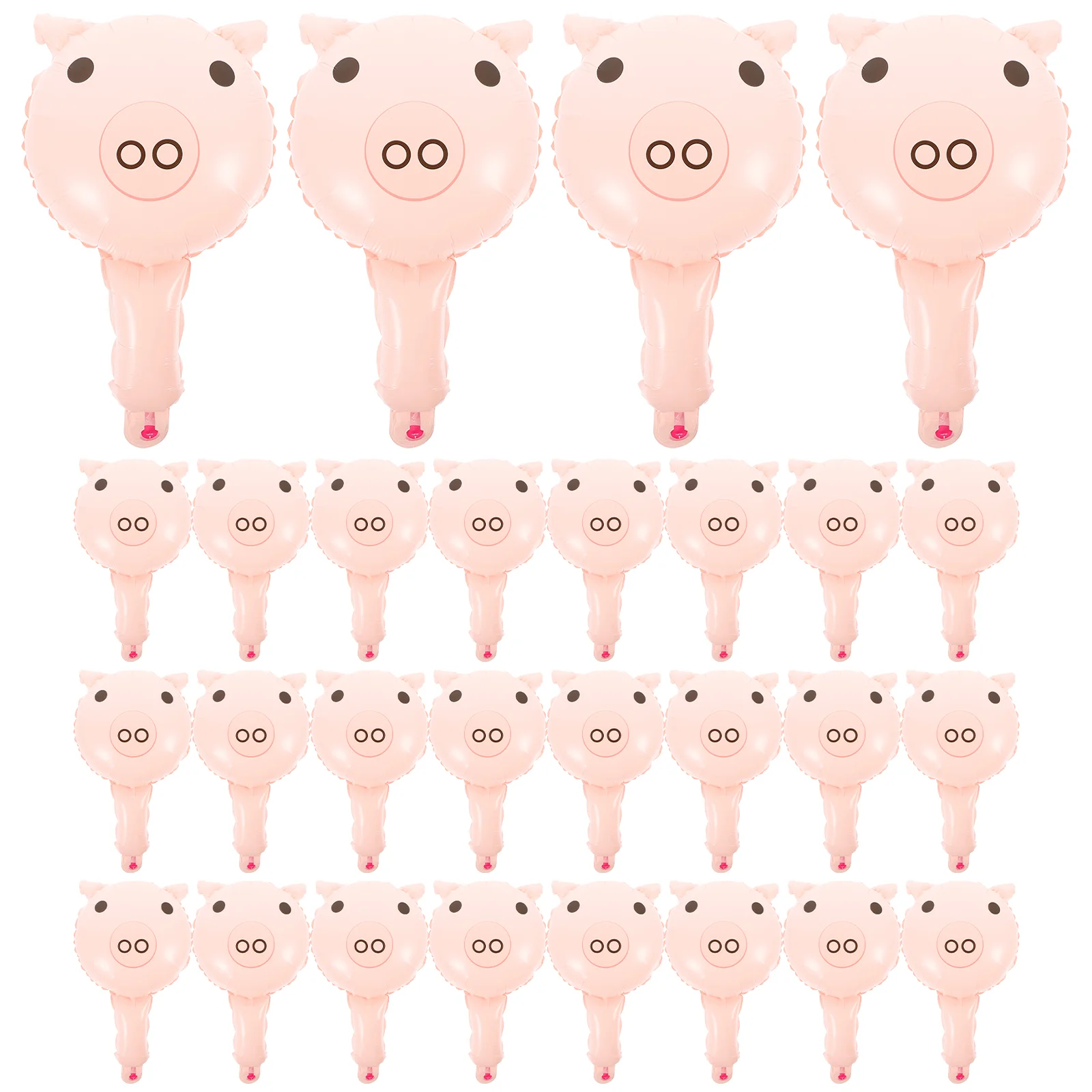 

50pcs Cartoon Balloon Party Layout Balloon Foil Balloon Ornament Inflatable Foil Balloon