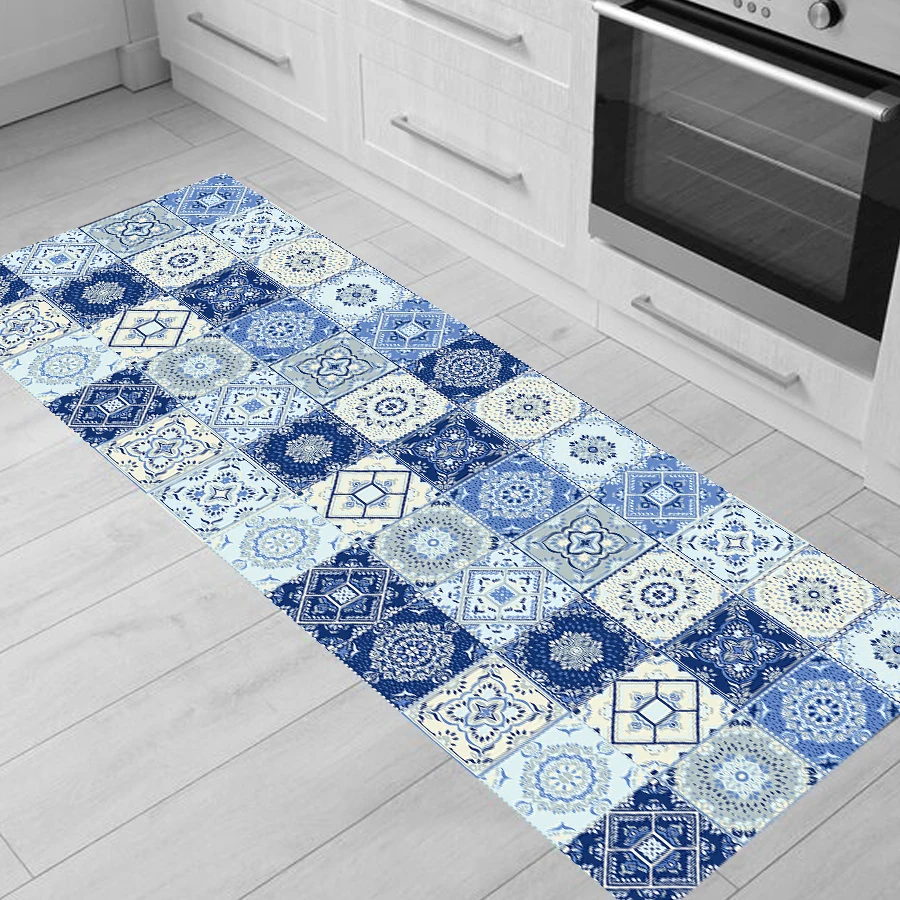 

Kitchen Rugs Bathroom Rug Carpet Mat for Hallway Room Decor Non-slip Antislip Floor BEDROOM Bath Entrance Mats Door Living Anti