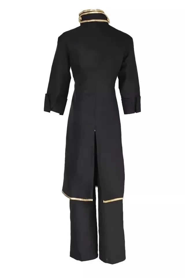 Аниме Ятогами Курох костюмы для косплея с пальто брюки рубашка галстук костюм