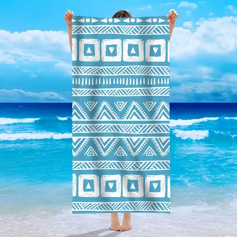 Сетка для пляжа, быстросохнущее мягкое полотенце из микрофибры для йоги, плавания, альпинизма в богемном стиле, портативное полотенце для путешествий