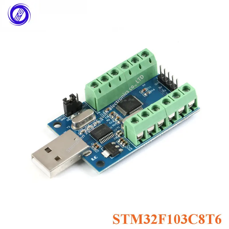 

USB-интерфейс STM32F103C8T6, 10 каналов, 12 бит