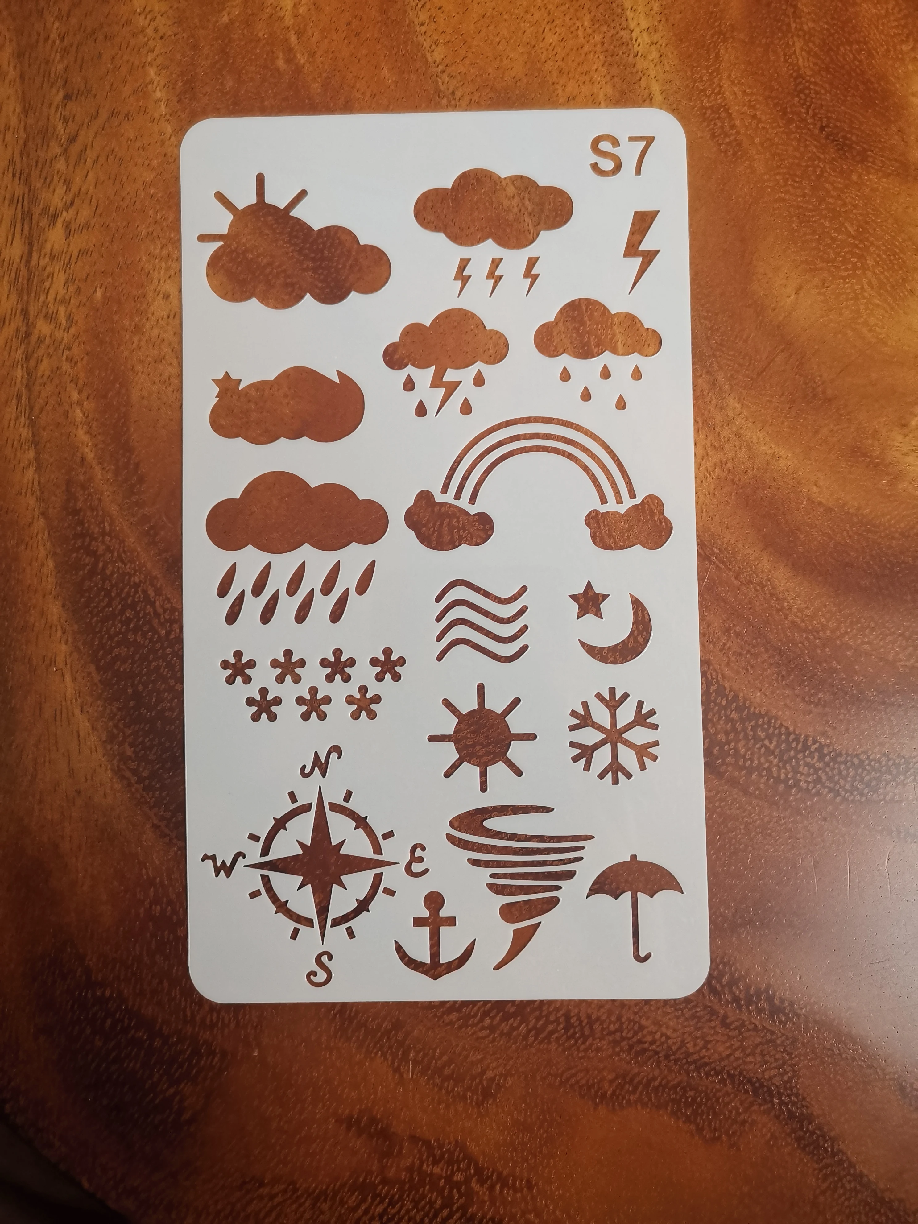 

Creative Hand account Layering Stencils for Diy scrapbook/photo album Decorative Embossing spray painting tool graffiti hand