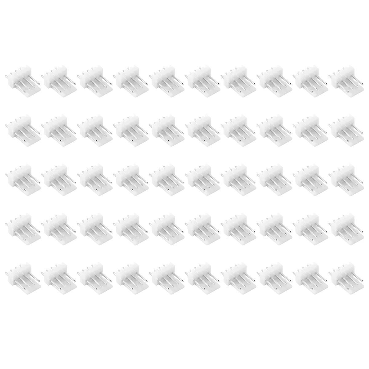 50 шт. KF2510 разъем 2 54 мм штекерный 4-контактный вентилятора для ASIC Miner Antminer S9 Z9 Z15 L3 + DR3