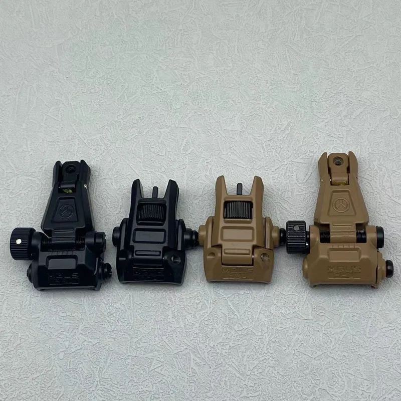 

Tactical Metal MBUS PRO Flip-Up Front & Rear Sight Set for M4 AR15 20mm Picatinny RIS /RAS Rail Hunting Sight
