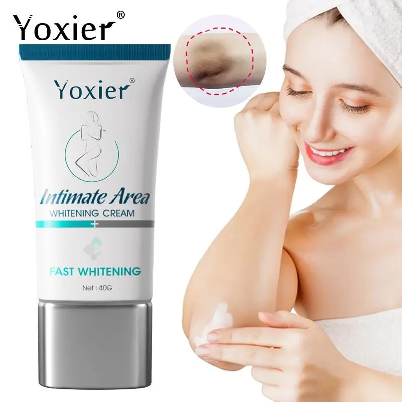 Yoxier Intimate Area Whitening Cream Women Private Part Vagina Neck Underarm Milk Lotion Skin Care |