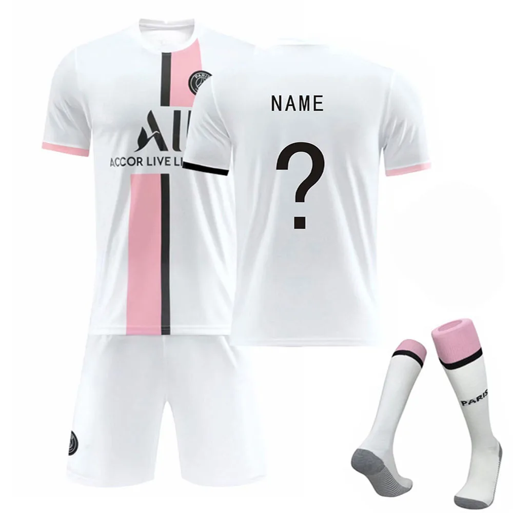 

2022 Men Children Sets football uniforms boys and girls sports kids youth training suits custom print soccer set with socks