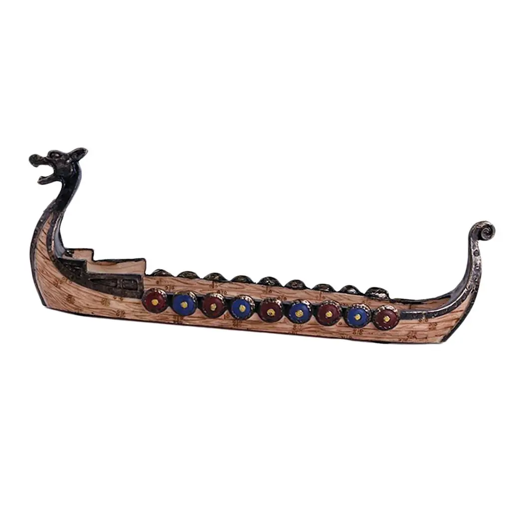 

Resin Dragon On Boat Ornament For Festival Aquarium Ornament