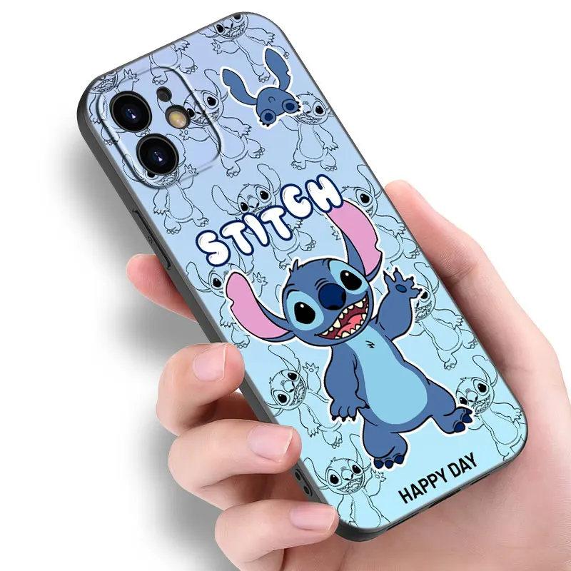 Милый чехол для телефона с изображением Лило Стича ангела Apple iPhone 16 15 Pro Max 14 13 12 Mini