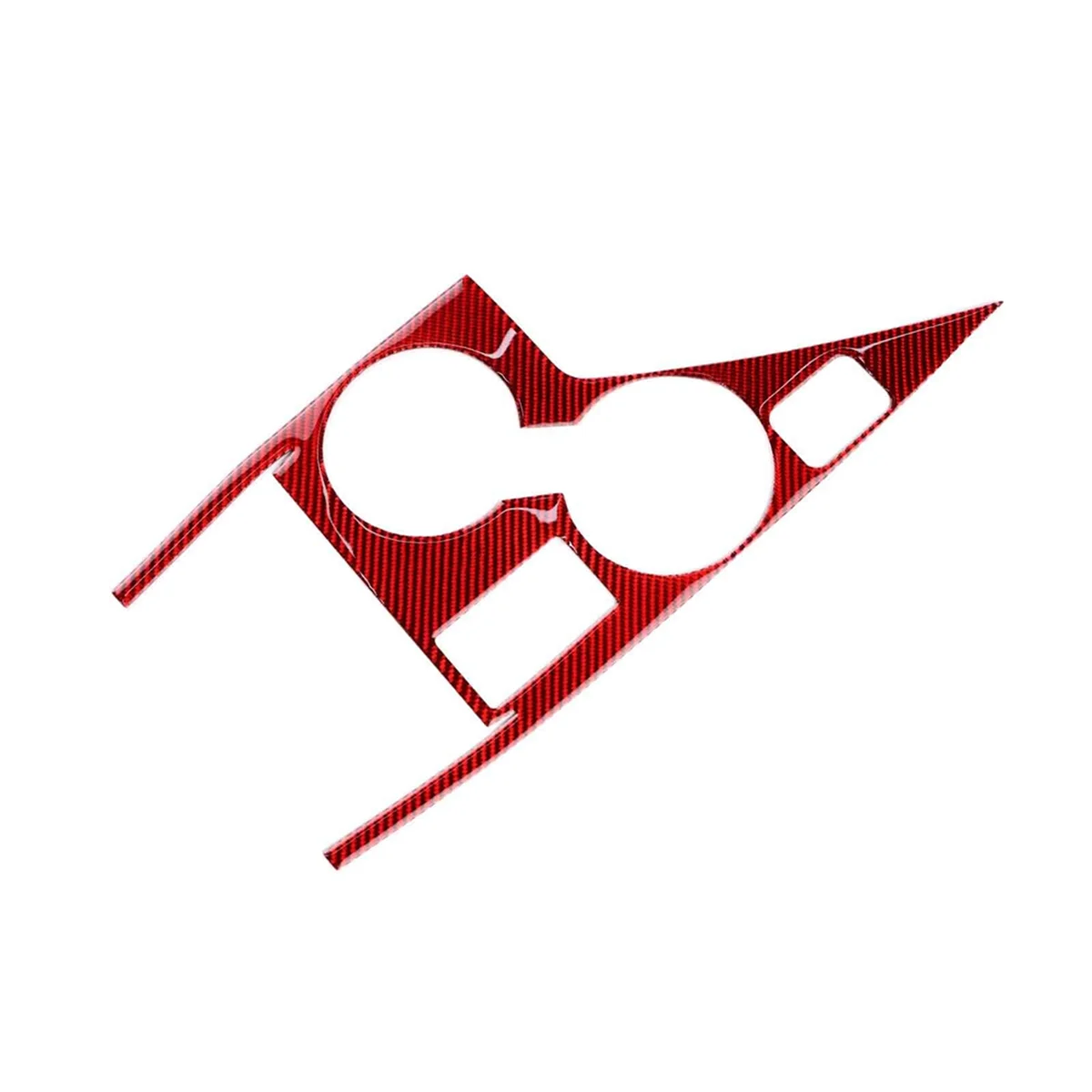 Для Subaru Crosstrek 2022-2024 LHD мягкая углеволоконная Автомобильная центральная консоль