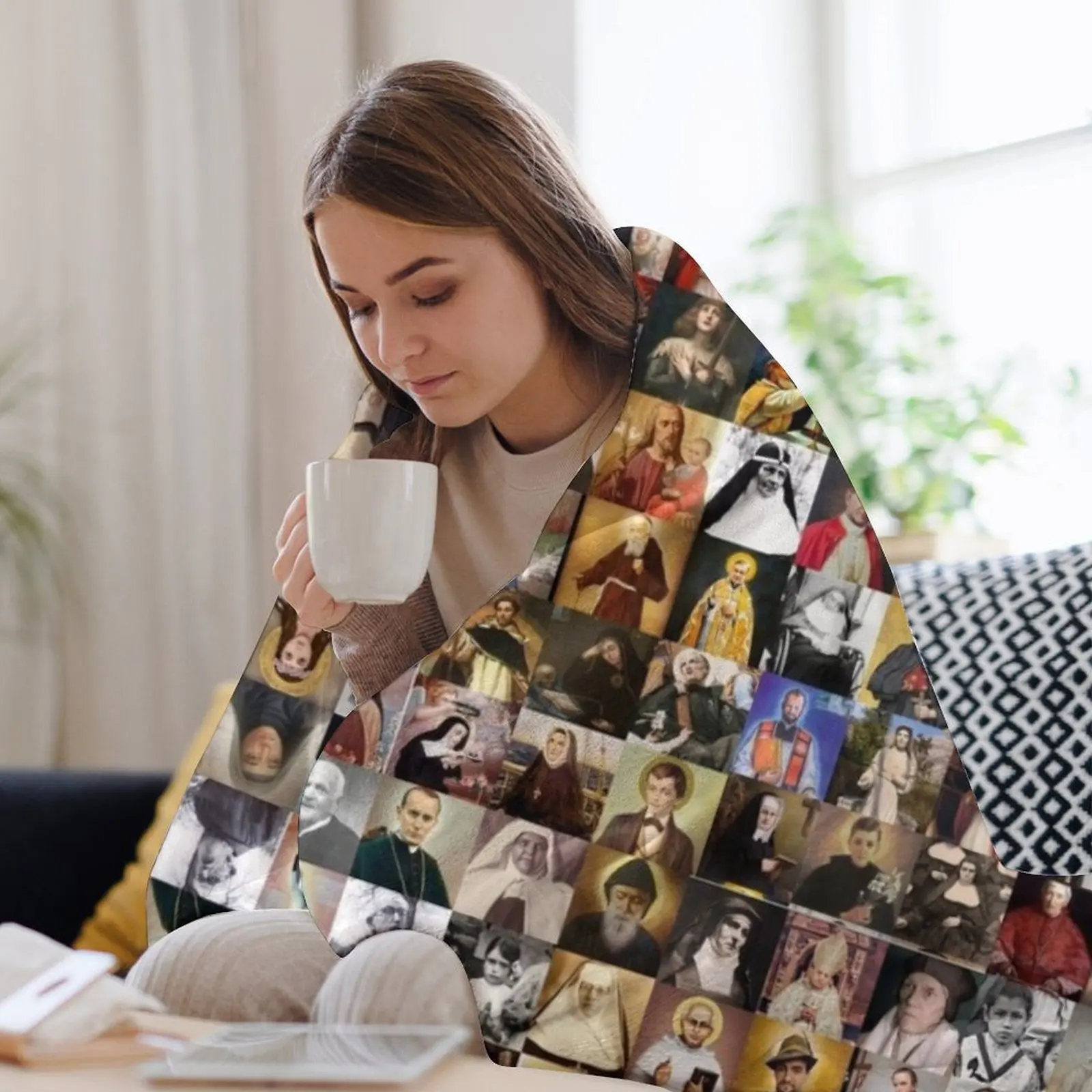 Святые Все святые Католические святы Тутти и Санти Плед Декоративные диваны