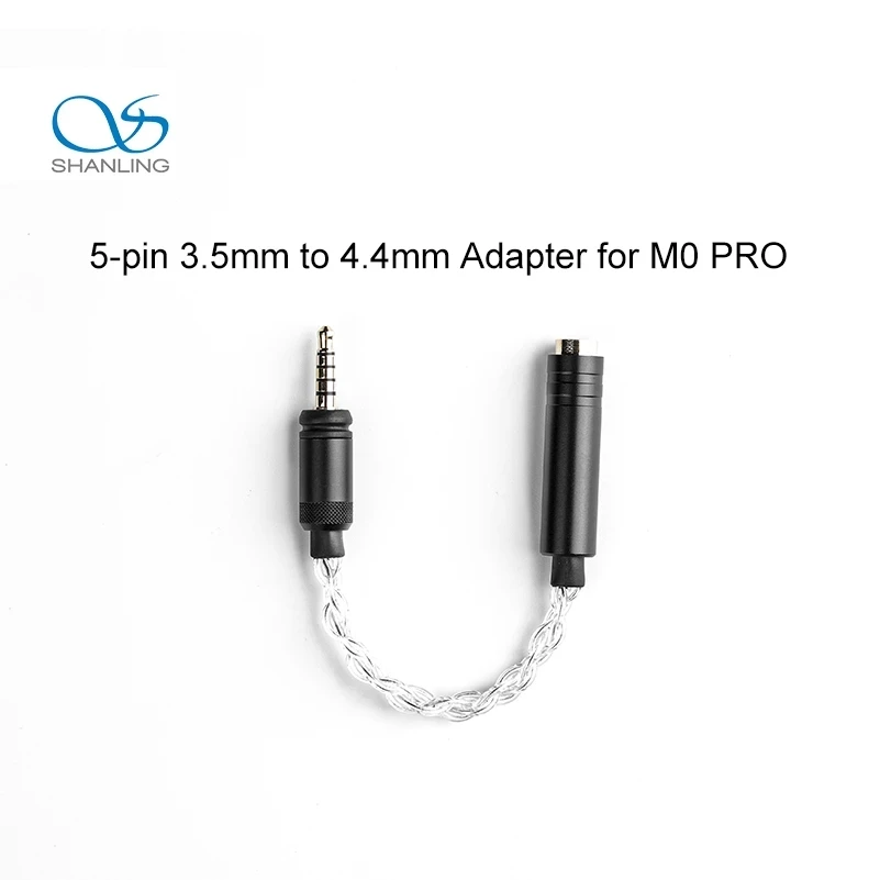 

SHANLING 5-контактный адаптер от 3,5 мм до 4,4 мм для M0 PRO