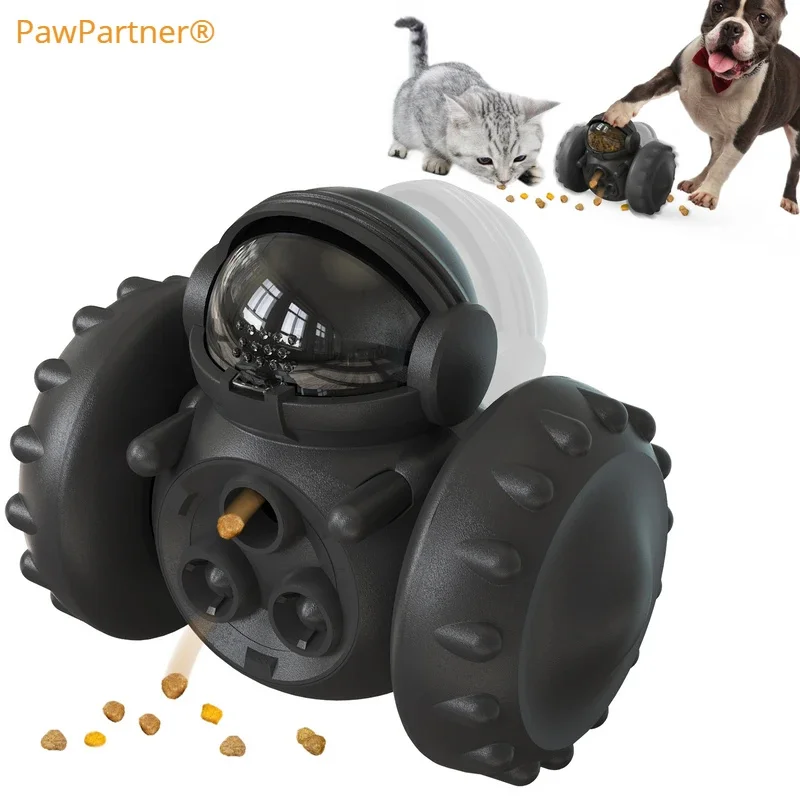 

Dog Tumbler Interactive Toys Increases Pet IQ Slow Feeder Labrador French Bulldog Swing Training Food Dispenser pet supplies