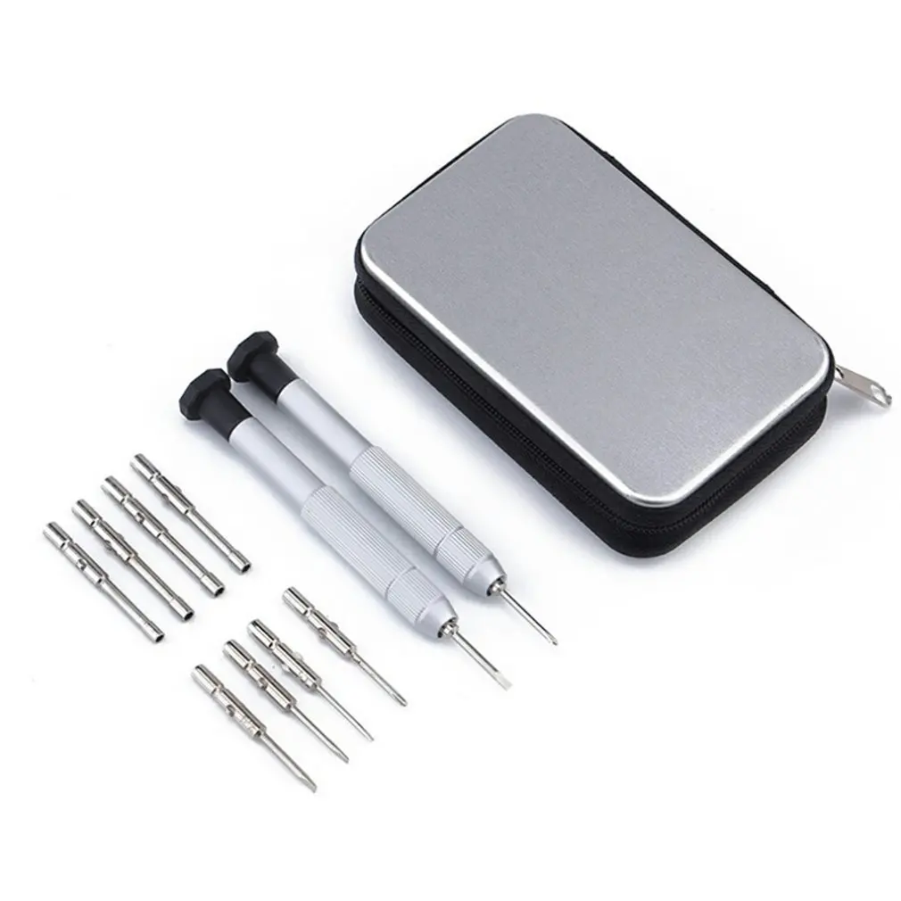 

Screwdriver Kit Glasses Repair Screwdrivers Set Mobile Phone Watch Repair Tool Stainless Steel Zipper Screwdrivers Repair Tools