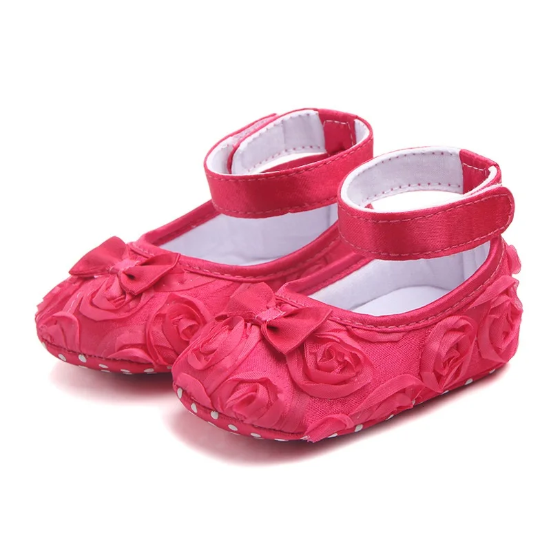 

Kruleepo Baby Girls Bowtie First Walkers Kids Boys Lace Casual Shoes Schuhe Newborn Toddler Cotton Soft Sneakers All Seasons