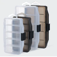 5 compartments fishing tackle box lure storage baits gear accesorios fishing bait tackle storage case