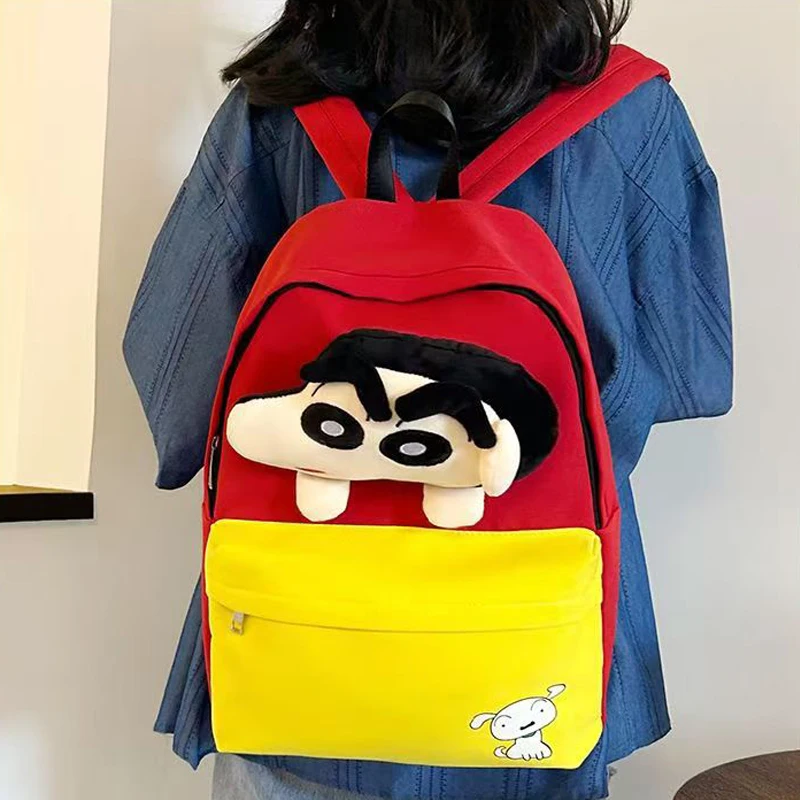 2024 новый рюкзак с карандашом Шин-Чан милый модный холщовый повседневный героями