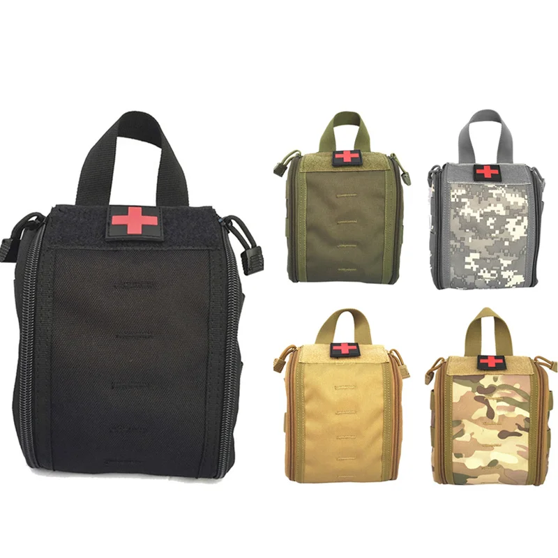 

Outdoor First Aid Kit Molle Tactical Medical Pouch Military EMT Emergency Survival IFAK Bag EDC Hunting Accessories Waist Pack