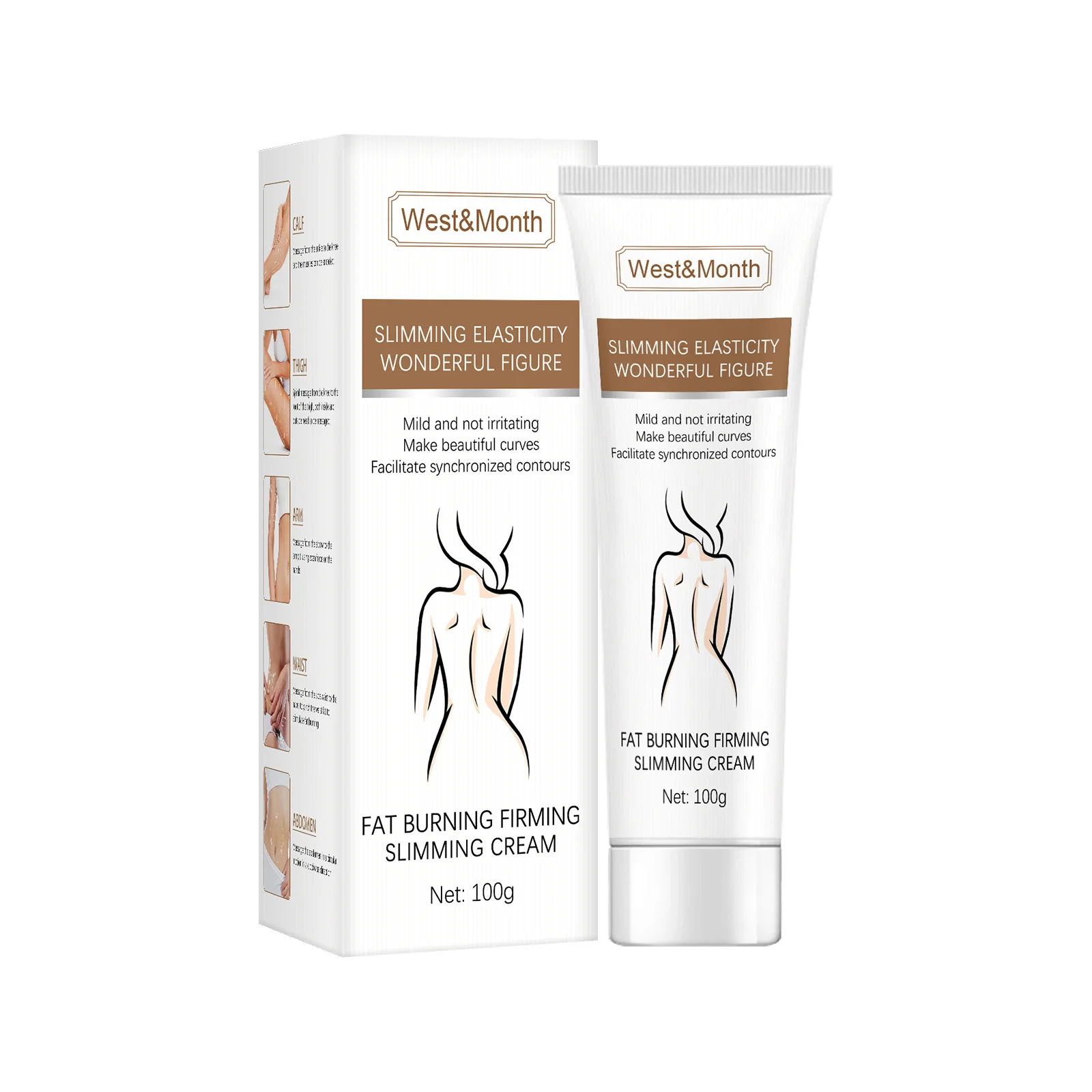 

100g Slimming Cream Fat Burning Massage Firming Cream Weight Loss Remover Cellulite Sculpting Lifting Quickly Shape Body Care