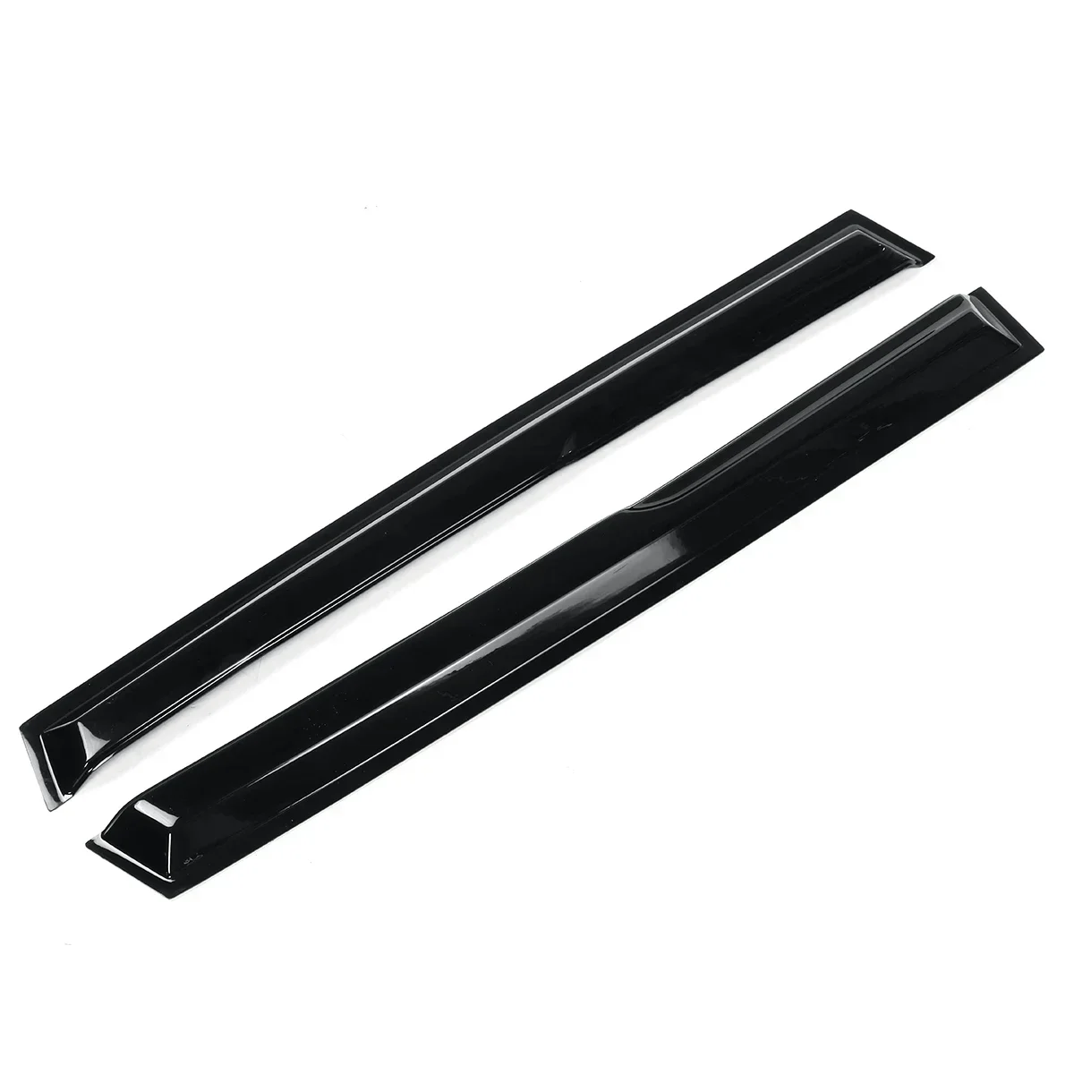 Новый комплект черный автомобильный козырек для бокового окна защита от дождя