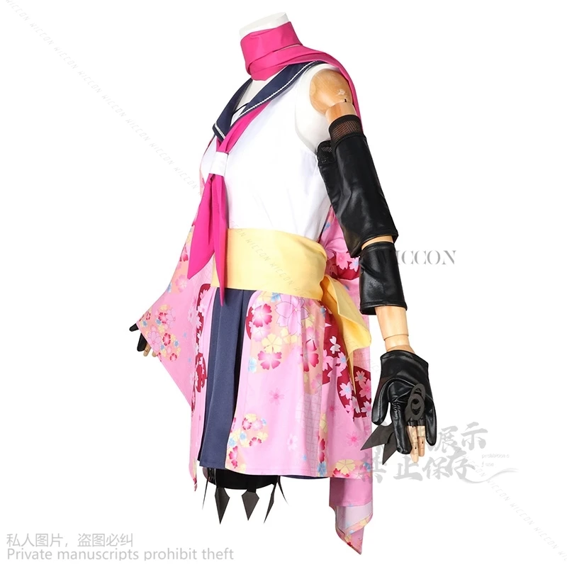 Костюм для косплея по мотивам игры Голубой архив школьная форма Jk парик милое