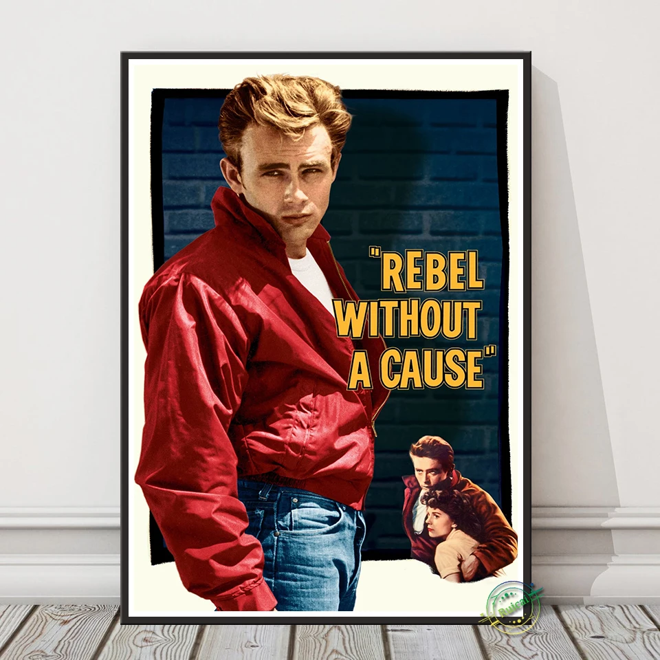Rebel безпричинный постер с фильмом холст искусство Настенная картина для гостиной