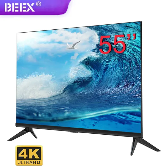 BEEX 4K светодиодный smart TV 55 дюймов светодиодный LED TV 1